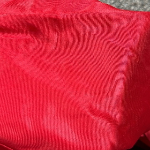 Vintage Miss Teen Pageant Red Satin Button Jacket Size S/M - Picture 10 of 12